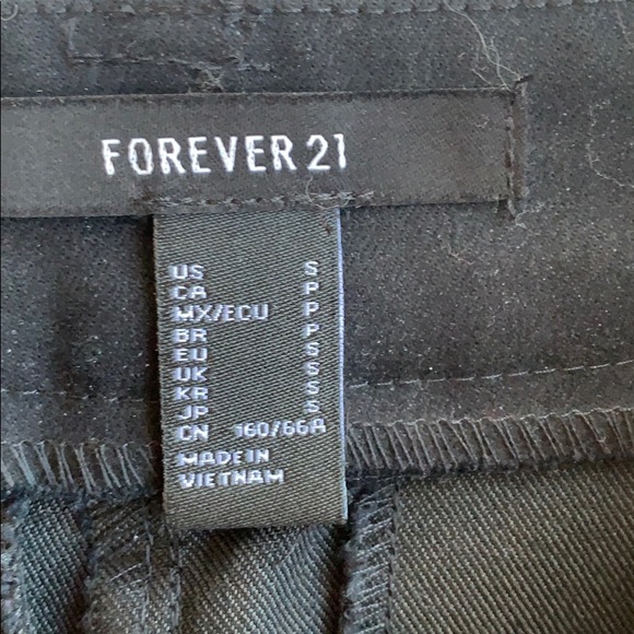 Forever 21 high waisted straight leg chinos size S - Picture 4 of 5